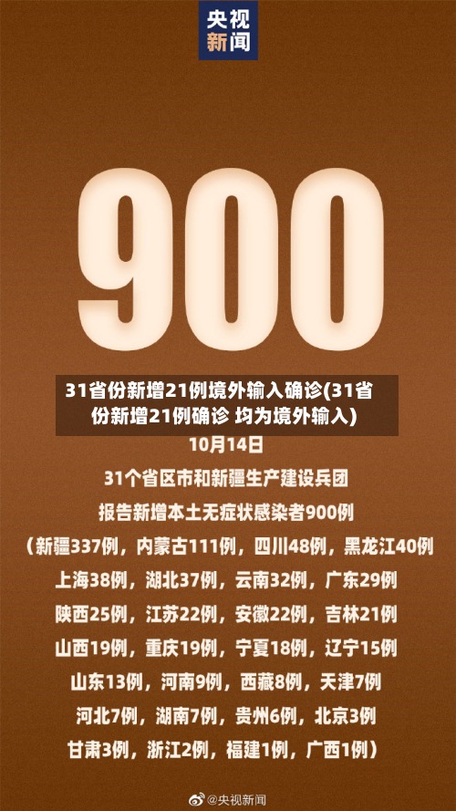 31省份新增21例境外输入确诊(31省份新增21例确诊 均为境外输入)-第3张图片