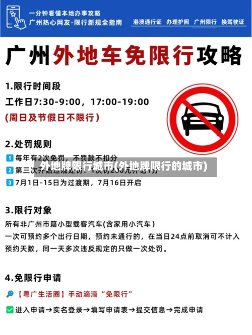 外地牌限行城市(外地牌限行的城市)