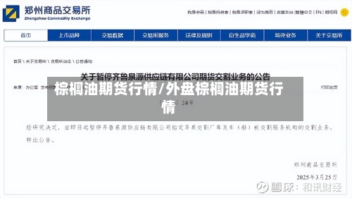 棕榈油期货行情/外盘棕榈油期货行情
