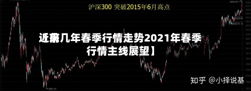 近来
【前几年春季行情走势2021年春季行情主线展望】-第3张图片