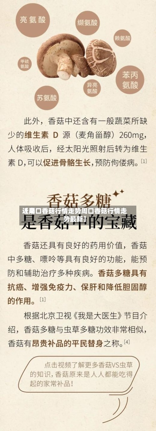 近来
【周口香菇行情走势周口香菇行情走势最新】