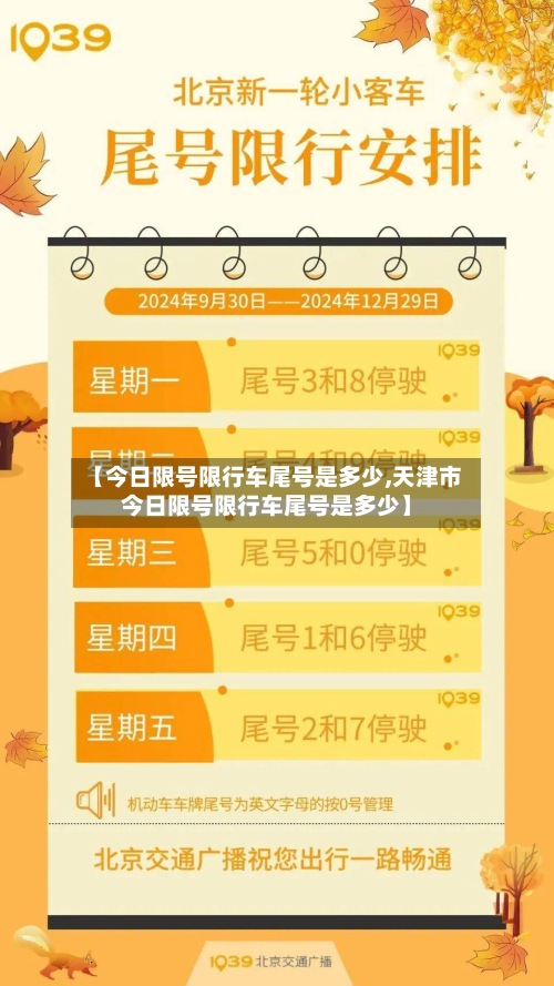 【今日限号限行车尾号是多少,天津市今日限号限行车尾号是多少】