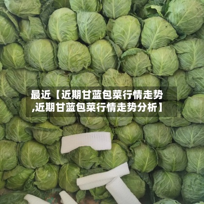 最近【近期甘蓝包菜行情走势,近期甘蓝包菜行情走势分析】-第3张图片