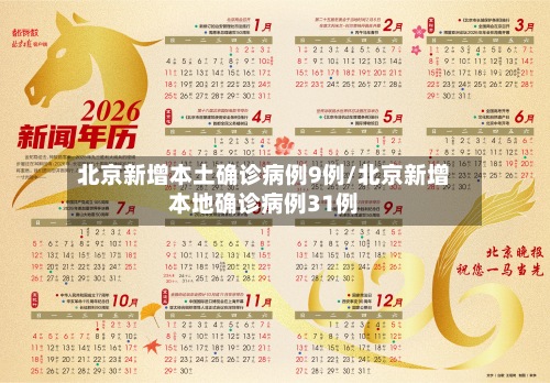 北京新增本土确诊病例9例/北京新增本地确诊病例31例