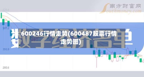 600246行情走势(600487股票行情走势图)-第2张图片