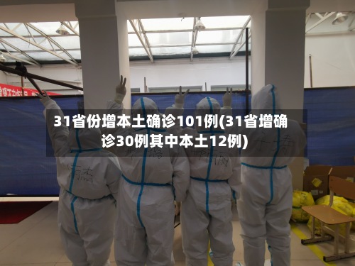 31省份增本土确诊101例(31省增确诊30例其中本土12例)