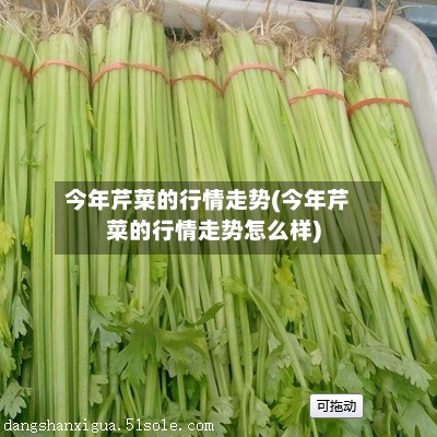 今年芹菜的行情走势(今年芹菜的行情走势怎么样)