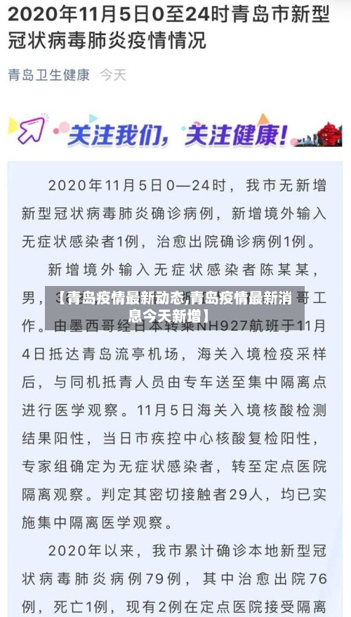 【青岛疫情最新动态,青岛疫情最新消息今天新增】-第3张图片