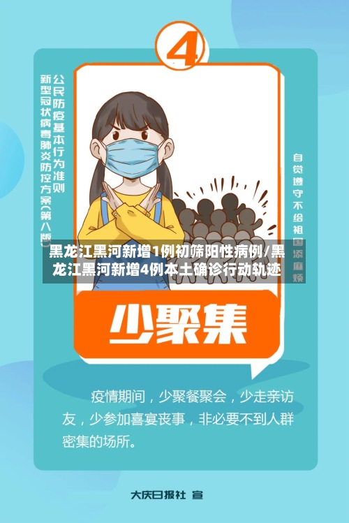 黑龙江黑河新增1例初筛阳性病例/黑龙江黑河新增4例本土确诊行动轨迹