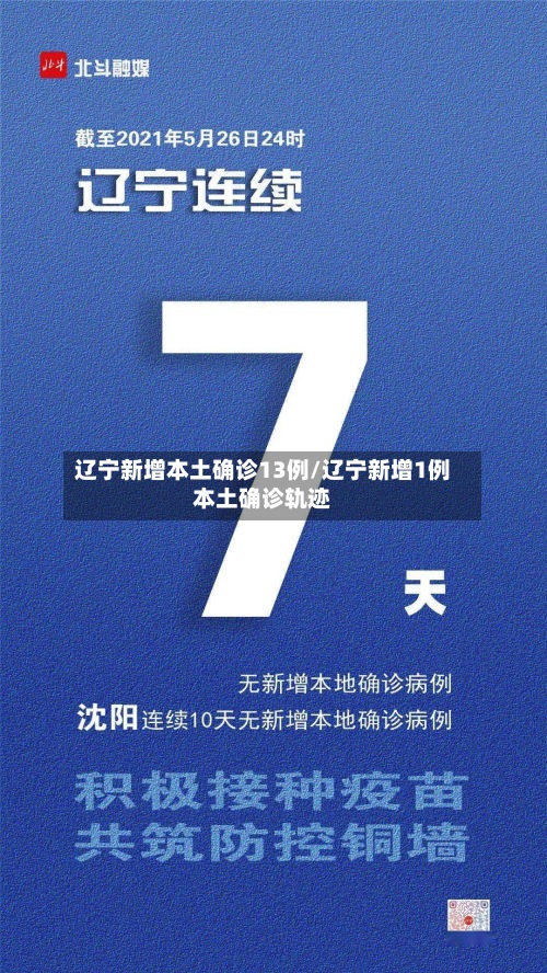辽宁新增本土确诊13例/辽宁新增1例本土确诊轨迹