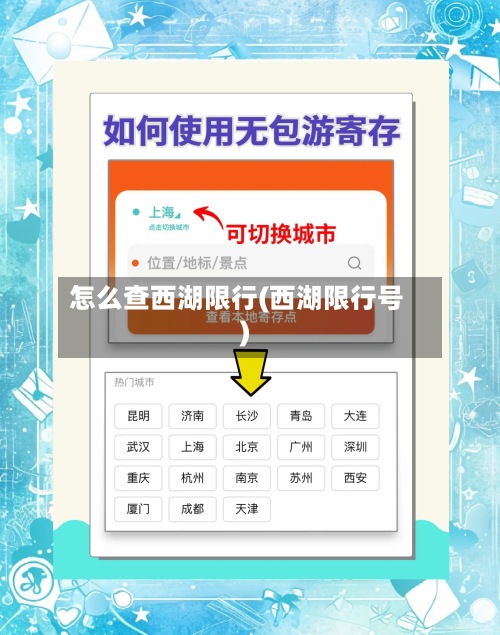怎么查西湖限行(西湖限行号)