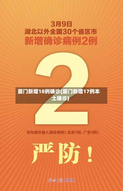 厦门新增18例确诊(厦门新增17例本土确诊)-第2张图片
