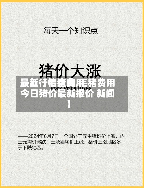 最近【毛猪费用最新行情查询,毛猪费用今日猪价最新报价 新闻】