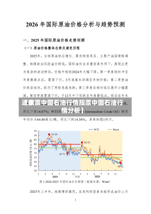 近来
【股票中国石油行情股票中国石油行情分析】
