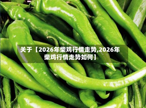 关于【2026年柴鸡行情走势,2026年柴鸡行情走势如何】