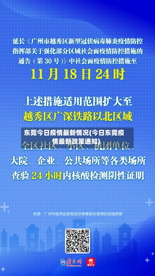 东莞今日疫情最新情况(今日东莞疫情最新政策通知)