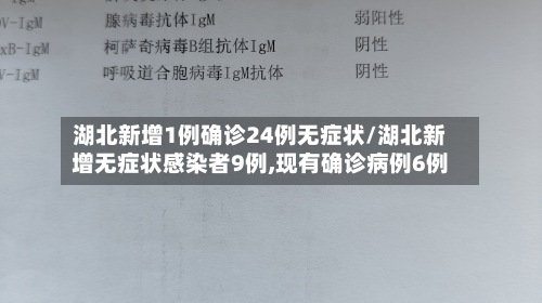 湖北新增1例确诊24例无症状/湖北新增无症状感染者9例,现有确诊病例6例-第3张图片