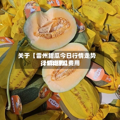 关于【雷州甜瓜今日行情走势,25年甜瓜费用
行情走势】-第2张图片