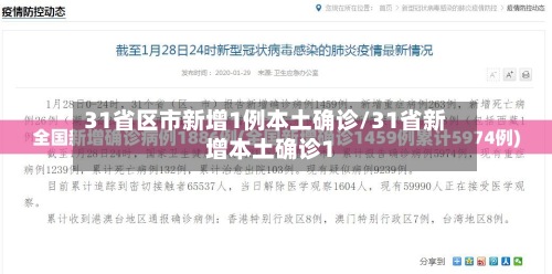 31省区市新增1例本土确诊/31省新增本土确诊1-第2张图片