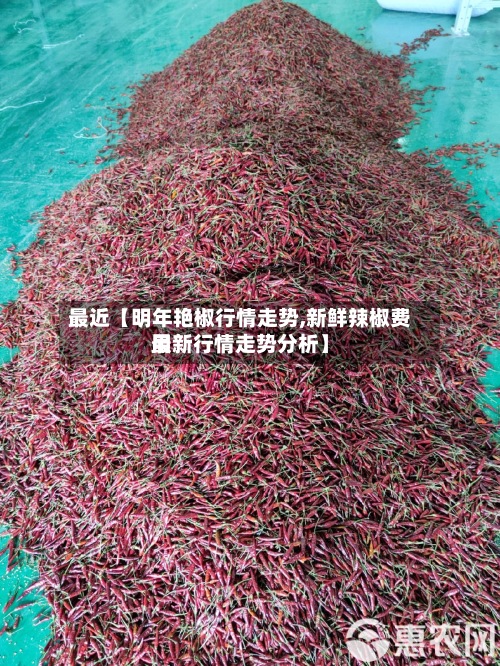 最近【明年艳椒行情走势,新鲜辣椒费用
最新行情走势分析】-第3张图片
